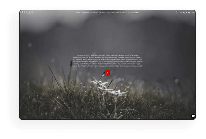 Atelier web - screen 1